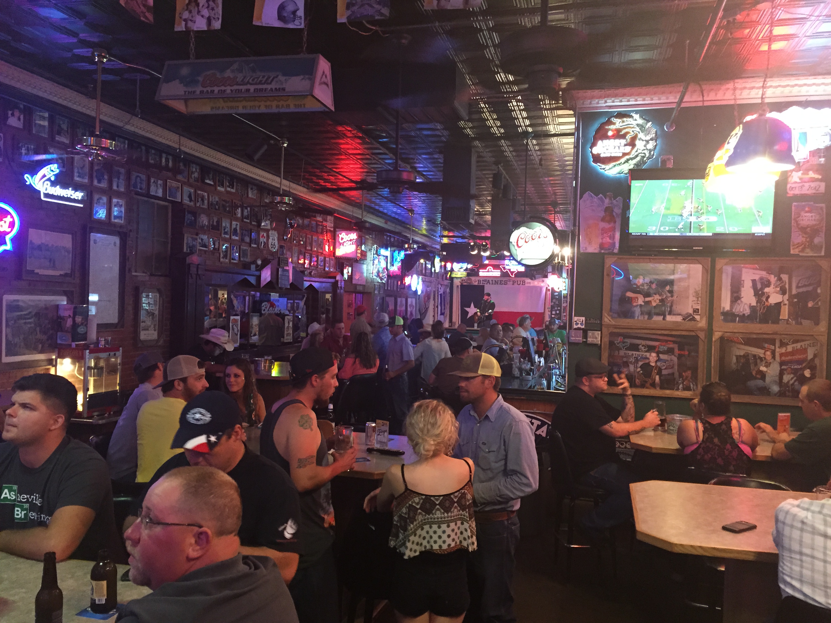Blaine's Pub in San Angelo, Texas is a storied live music venue